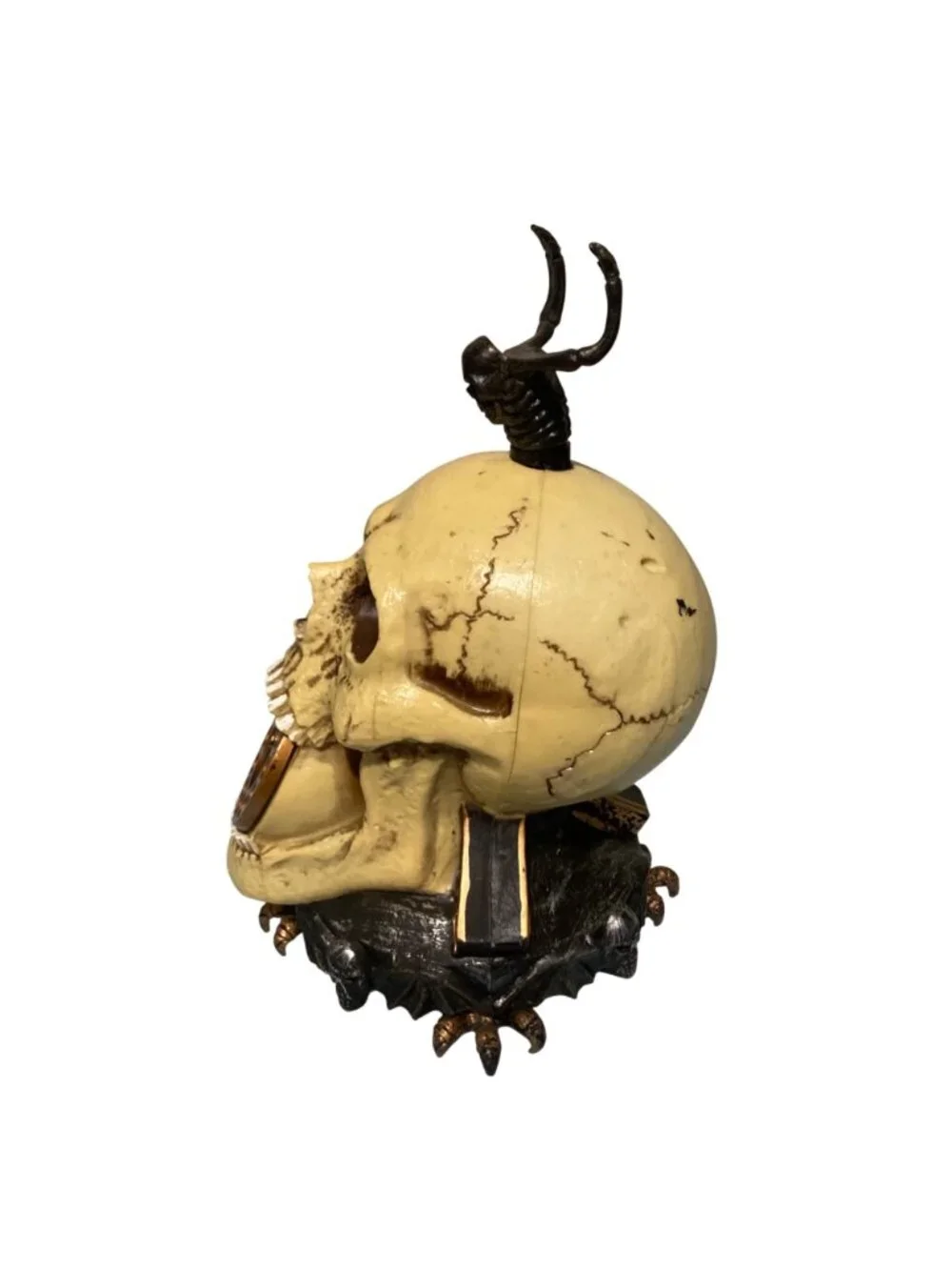 Vintage Halloween Haunted Phone Light Up And Sound Telephone - Works